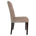 Bolero Dining Chairs Beige (2 Pack) Bolero