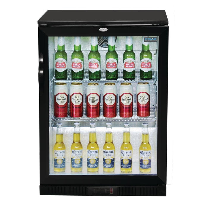 Polar G-Series Back Bar Cooler with Hinged Door 128Ltr Polar