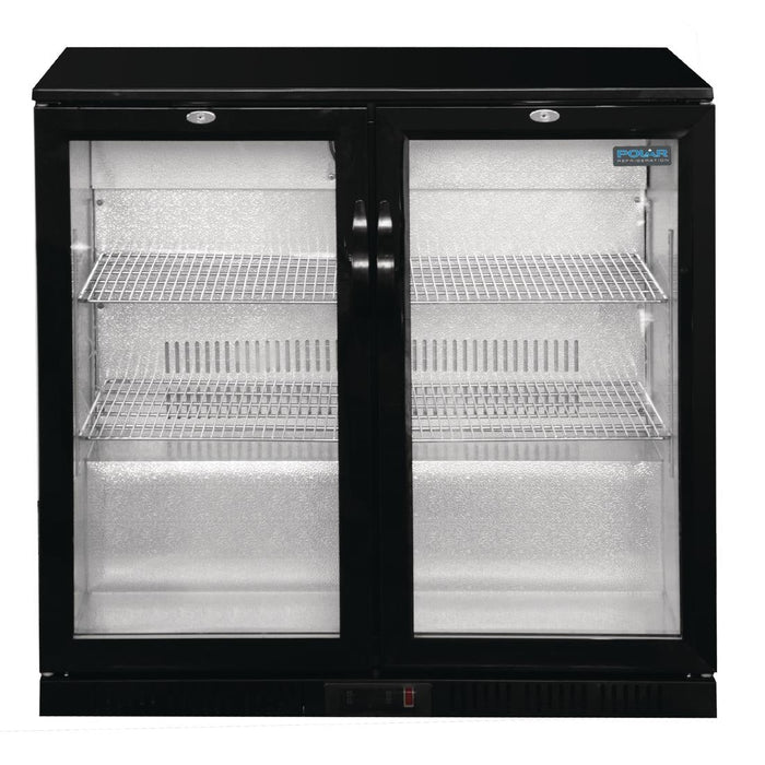 Polar G-Series Back Bar Cooler with Hinged Doors 208Ltr Polar