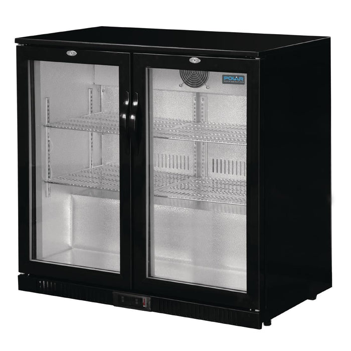 Polar G-Series Back Bar Cooler with Hinged Doors 208Ltr Polar