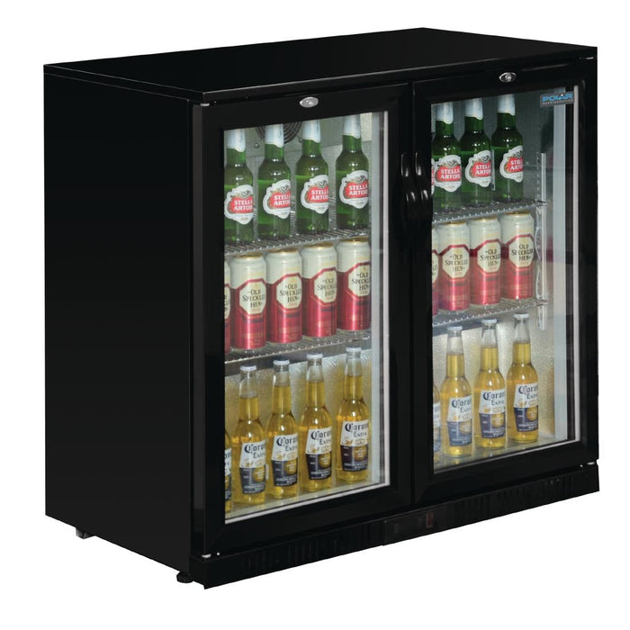 Polar G-Series Back Bar Cooler with Hinged Doors 208Ltr Polar