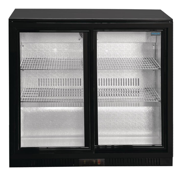 Polar G-Series Back Bar Cooler with Sliding Doors 198Ltr Polar