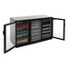 Polar G-Series Back Bar Cooler with Hinged Doors 330Ltr Polar