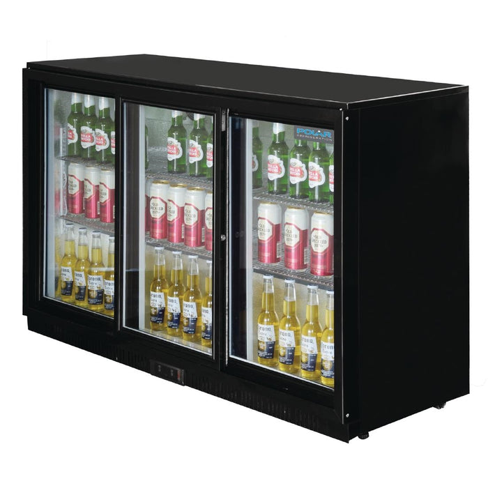 Polar G-Series Back Bar Cooler with Sliding Doors 330Ltr Polar
