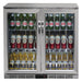 Polar G-Series Back Bar Cooler with Hinged Doors Stainless Steel 208Ltr Polar