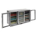 Polar G-Series Back Bar Cooler with Hinged Doors Stainless Steel 330Ltr Polar