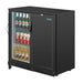 Polar G-series 850mm Double Door Back Bar Cooler Solid Door 198 Ltr Polar