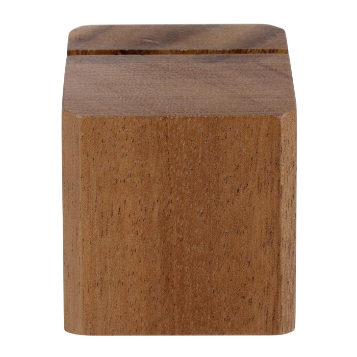 Olympia Wooden Menu Holder and Riser Olympia