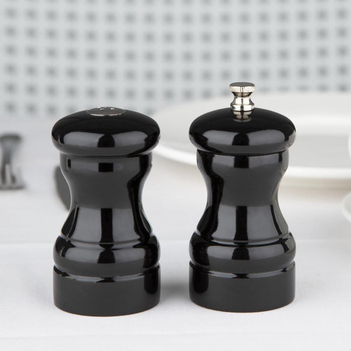 Olympia Salt and Pepper Set Black Olympia