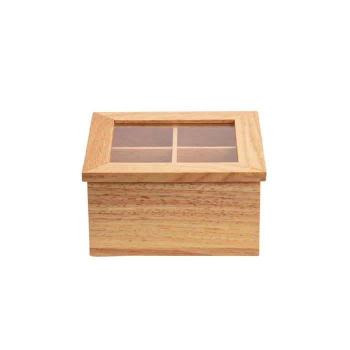 Olympia Mini Hevea Wood Tea Box Olympia