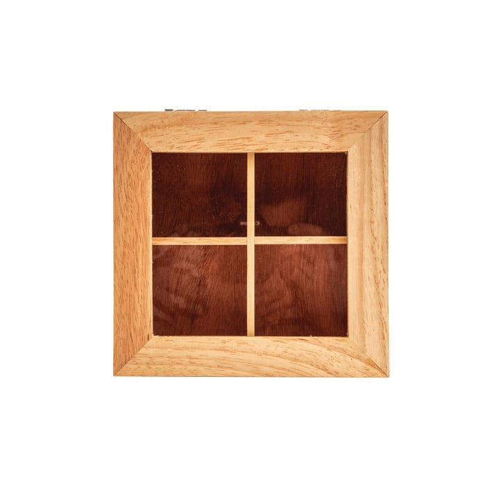 Olympia Mini Hevea Wood Tea Box Olympia