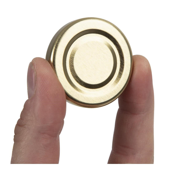 Artis Gold Cap for Mini Milk Bottles (18 Pack) Artis