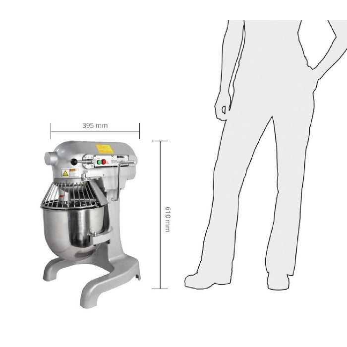 Buffalo 9Ltr Countertop Planetary Mixer Buffalo