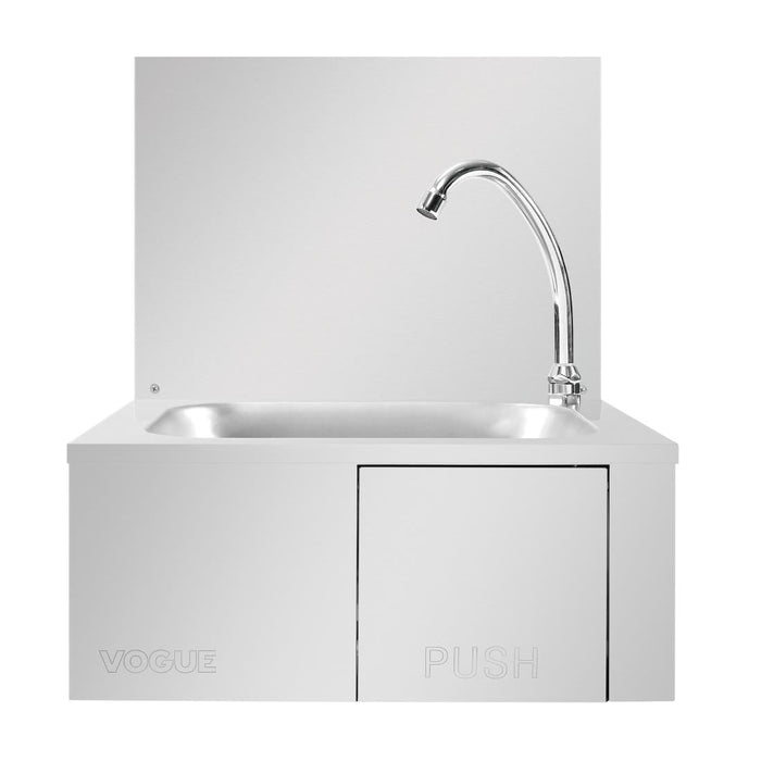 Vogue Stainless Steel Knee Operated Sink Vogue
