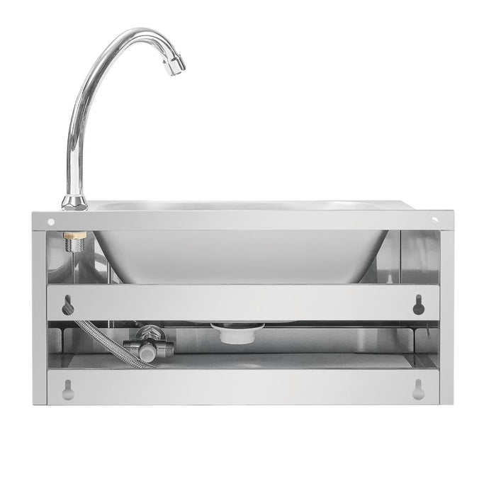 Vogue Stainless Steel Knee Operated Sink Vogue