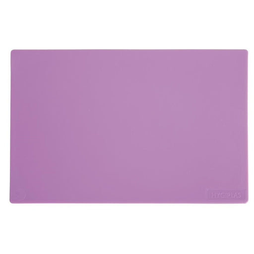 LDPE. 450x300mm. Thickness: 10mm. Purple: allergenic ingredients