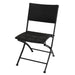 Bolero PE Wicker Folding Chair Set (2 Pack) Bolero