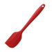 Length: 11". Heat resistant. Material: Non-stick silicone