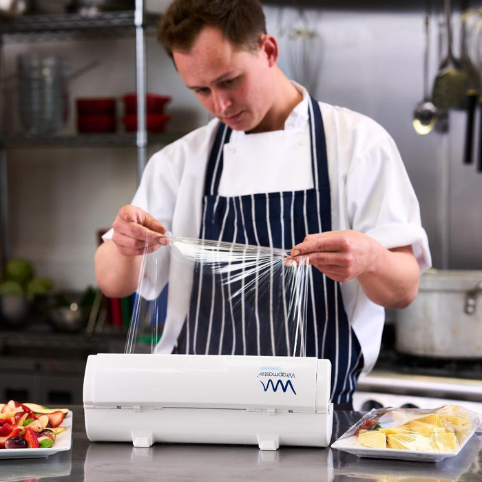 Wrapmaster Compact PVC Cling Film Refill 300mm x 225m (3 Pack) Wrapmaster