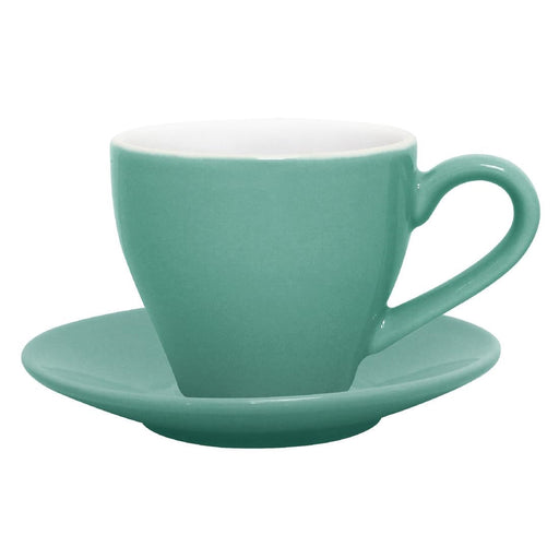 Olympia Cafe Espresso Cup Aqua - 100ml 3.38fl oz (12 Pack) Olympia