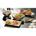 APS Dual Tone Rectangular Platter 9in APS