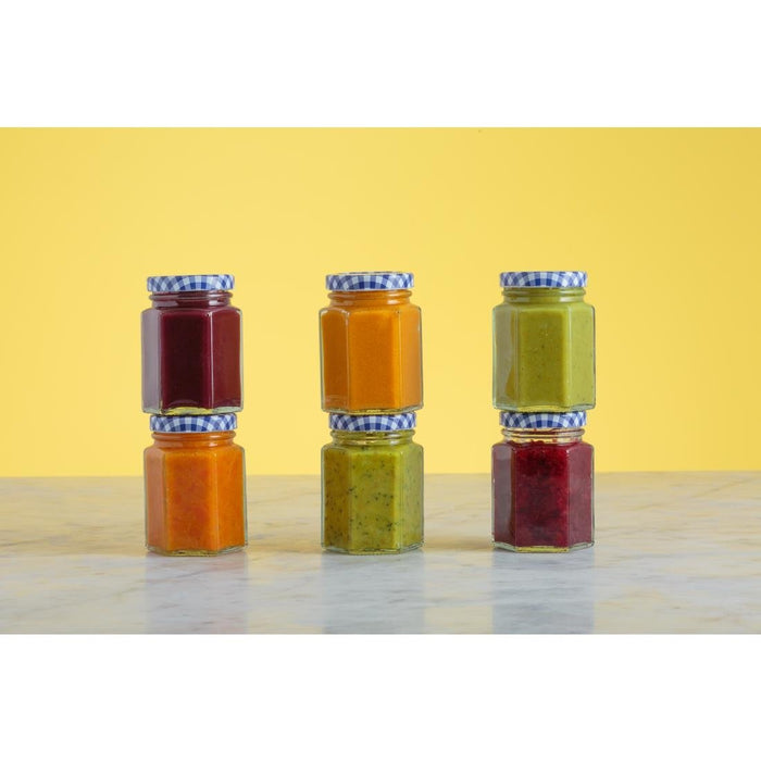 Kilner Hexagonal Twist Top Jar 110ml Kilner