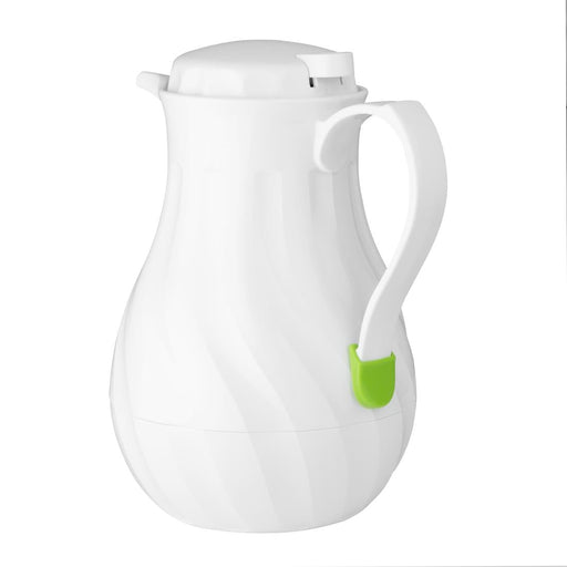 Olympia Insulated Swirl Jug White 2Ltr Olympia