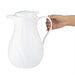 Olympia Insulated Swirl Jug White 2Ltr Olympia