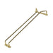 Beaumont Brass Wine Glass Rack 410mm Beaumont