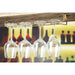 Beaumont Brass Wine Glass Rack 410mm Beaumont