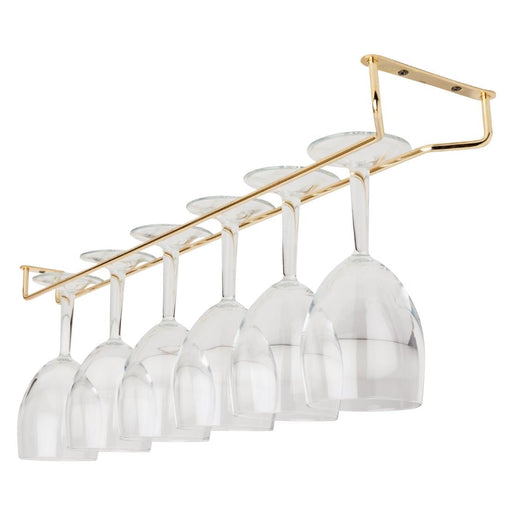Beaumont Brass Wine Glass Rack 606mm Beaumont