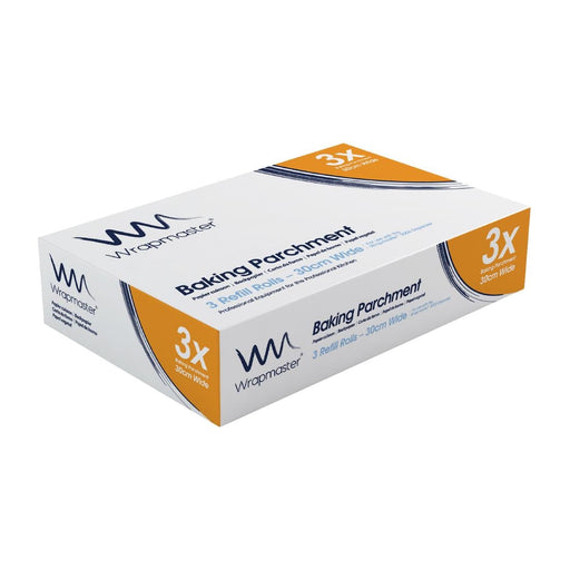 Wrapmaster Baking Parchment 300mm x 50m (3 Pack) Wrapmaster