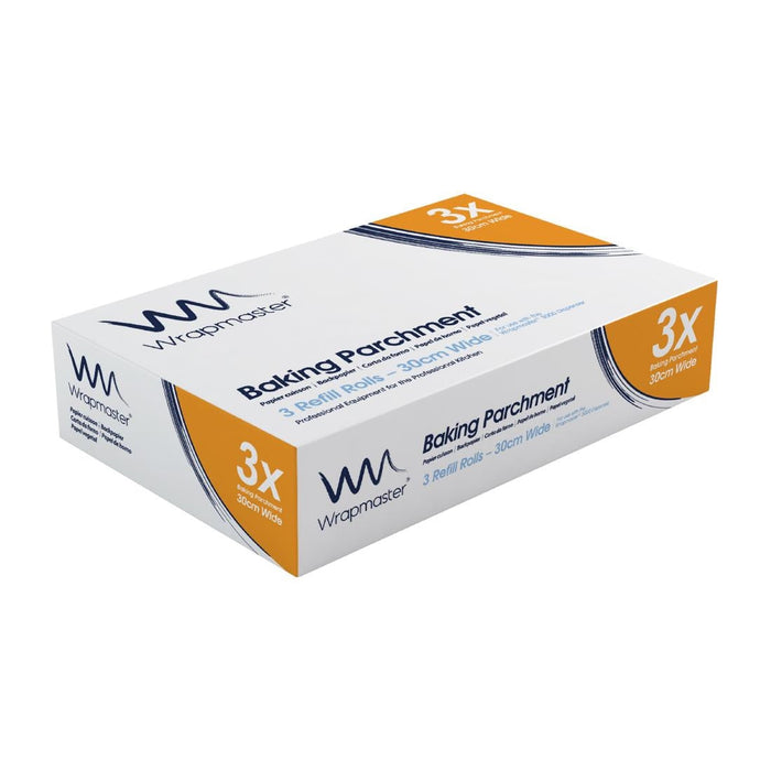 Wrapmaster Baking Parchment 300mm x 50m (3 Pack) Wrapmaster