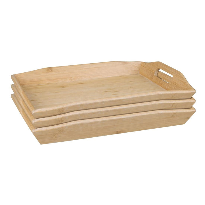 Olympia Bamboo Butler Tray 381mm Olympia