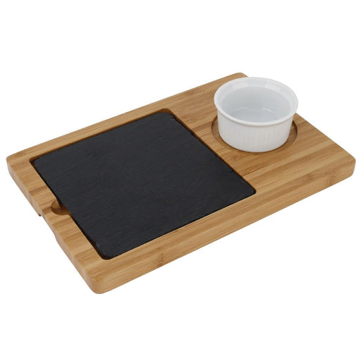 Olympia Wooden Base for Slate Platter 240x160mm Olympia