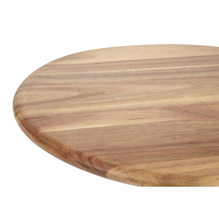 Olympia Acacia Wood Round Pizza Paddle Board 355mm Olympia