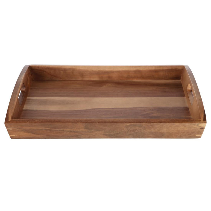 Olympia Large Acacia Wood Butler Tray 510mm Olympia