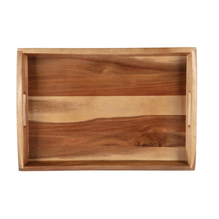 Olympia Large Acacia Wood Butler Tray 510mm Olympia