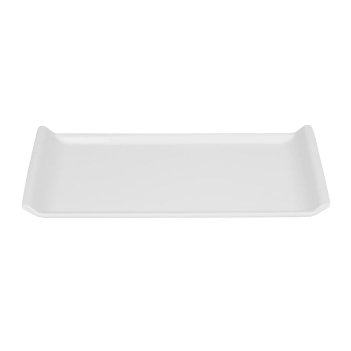 Olympia Kristallon Melamine Platter White 300 x 150mm Olympia