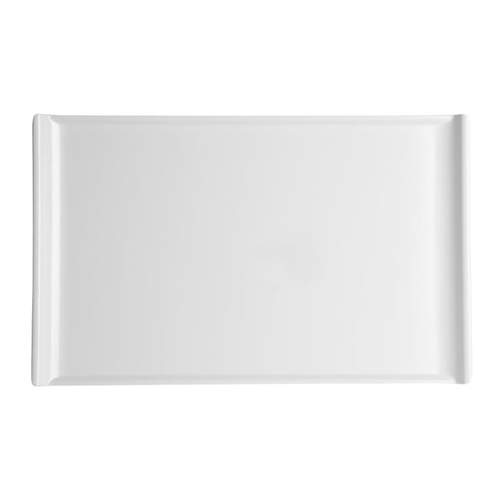 Olympia Kristallon Melamine Platter White 530 x 330mm Olympia
