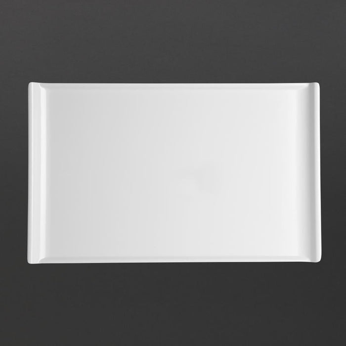 Olympia Kristallon Melamine Platter White 530 x 330mm Olympia