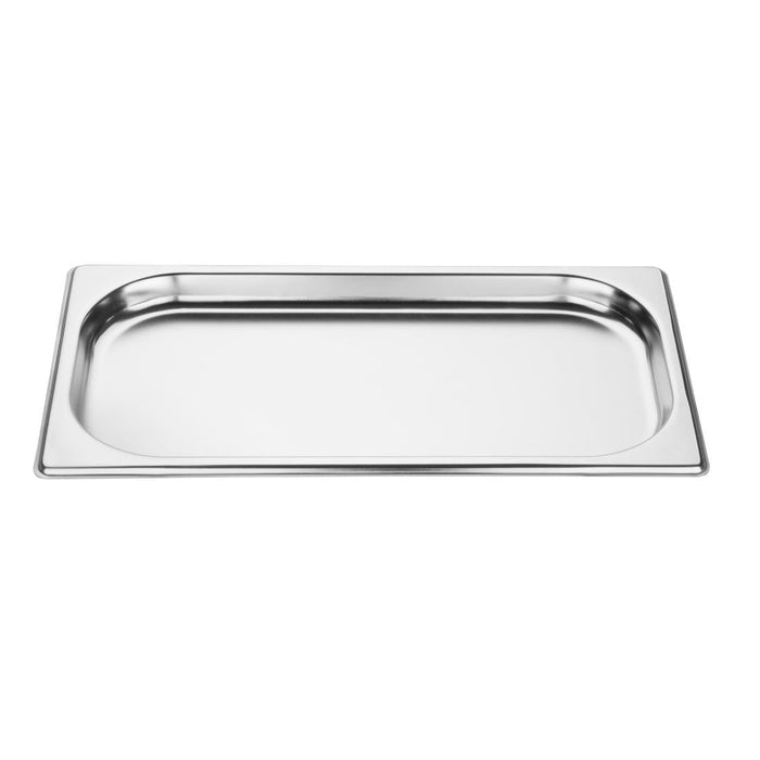 Vogue Stainless Steel 1/3 Gastronorm Tray 20mm Vogue