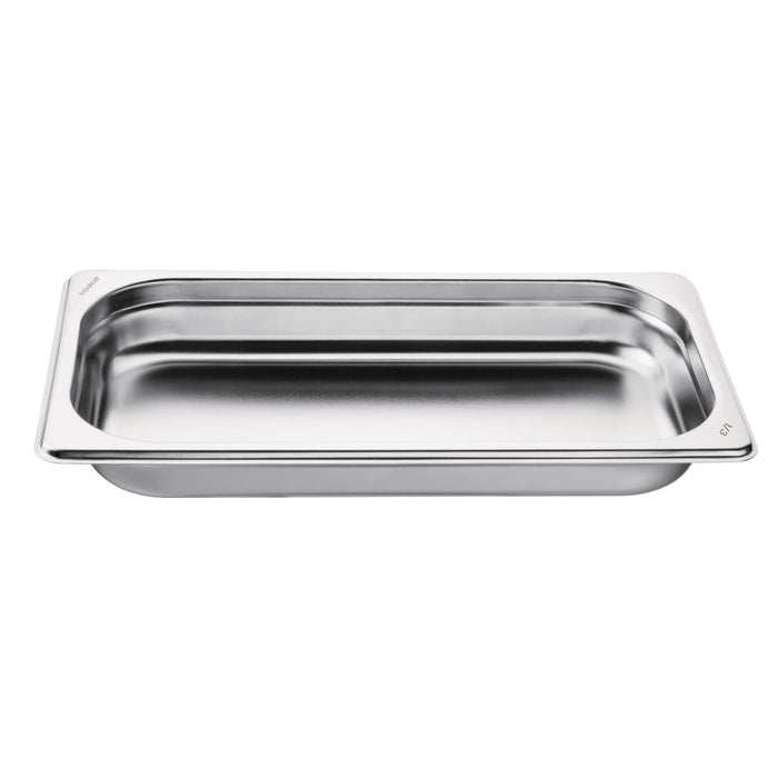 Vogue Stainless Steel 1/3 Gastronorm Tray 40mm Vogue