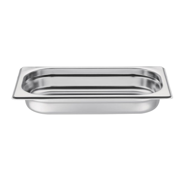 Vogue Stainless Steel 1/4 Gastronorm Tray 40mm Vogue