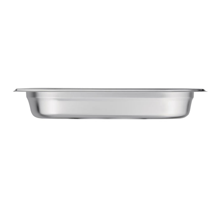 Vogue Stainless Steel 1/4 Gastronorm Tray 40mm Vogue