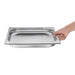 Vogue Stainless Steel Gastronorm 2/3 Tray 20mm Vogue
