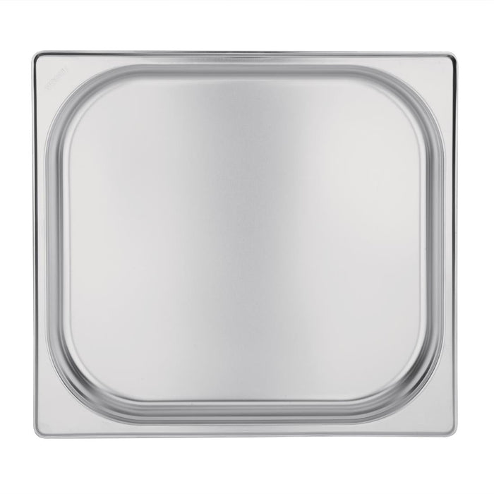Vogue Stainless Steel Gastronorm 2/3 Tray 20mm Vogue