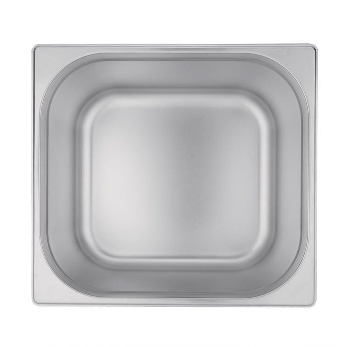 Vogue Stainless Steel Gastronorm 2/3 Tray 200mm Vogue