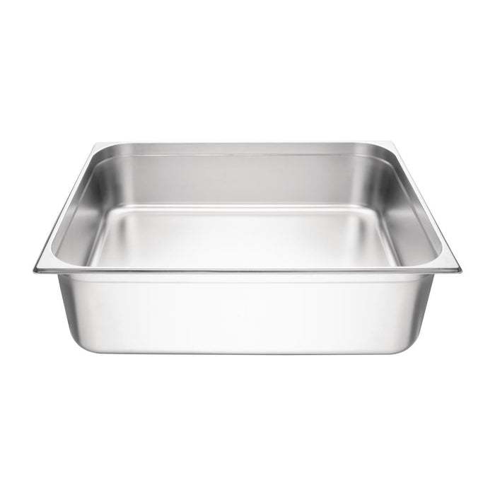 Vogue Stainless Steel 2/1 Gastronorm Tray 200mm Vogue