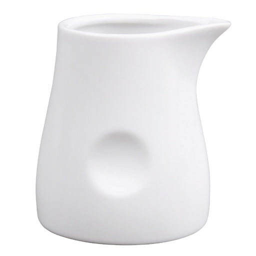 Olympia Whiteware Dimpled Milk Jugs 70ml (6 Pack) Olympia